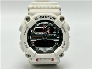 CASIO G-SHOCK GA-900AS-7AJF Silver/White Resin Quartz